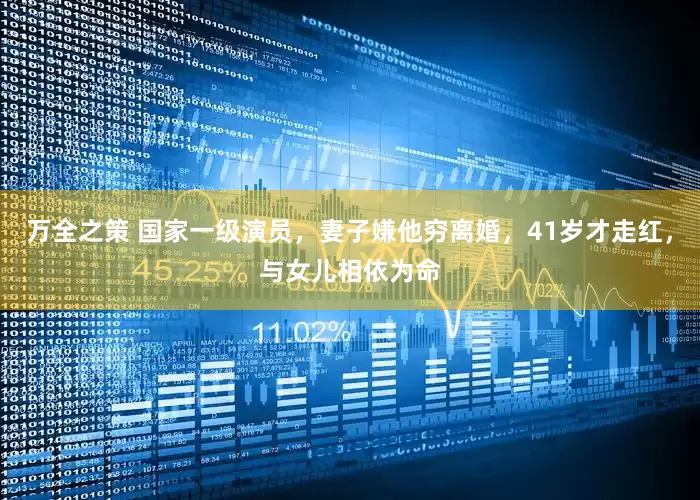 万全之策 国家一级演员，妻子嫌他穷离婚，41岁才走红，与女儿相依为命